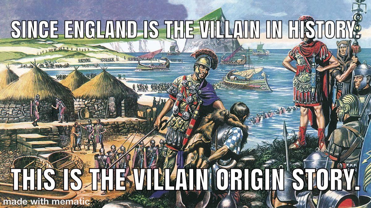 It can always link back to England