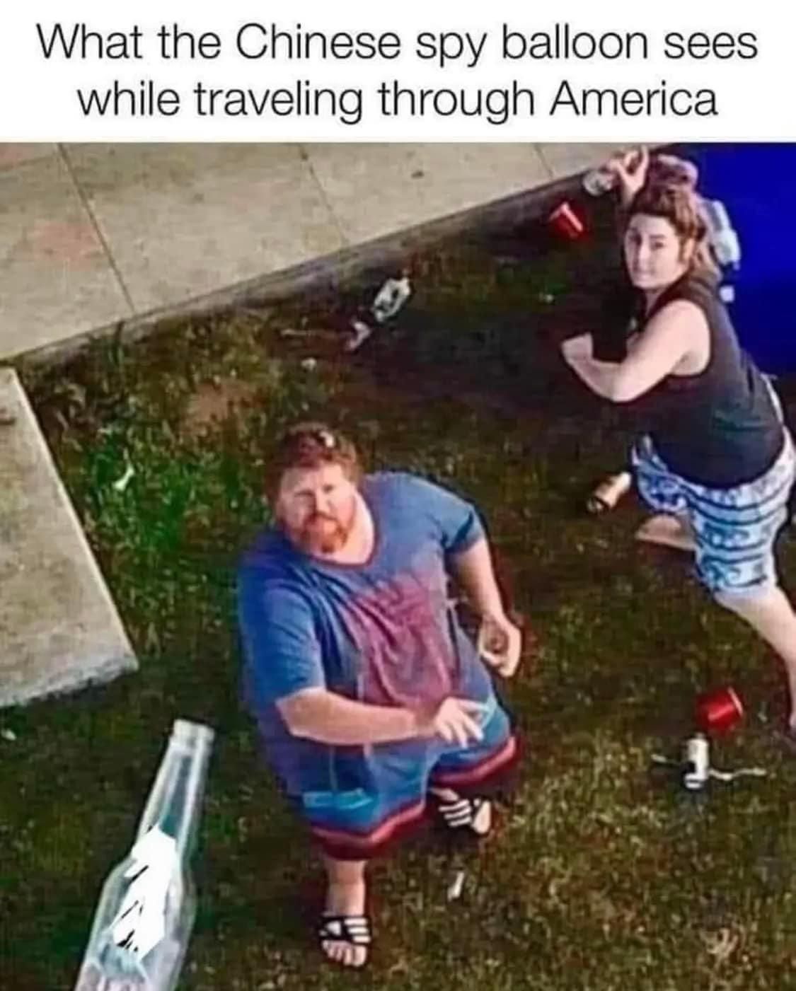 What the Chinese spy balloon sees when traveling across America!