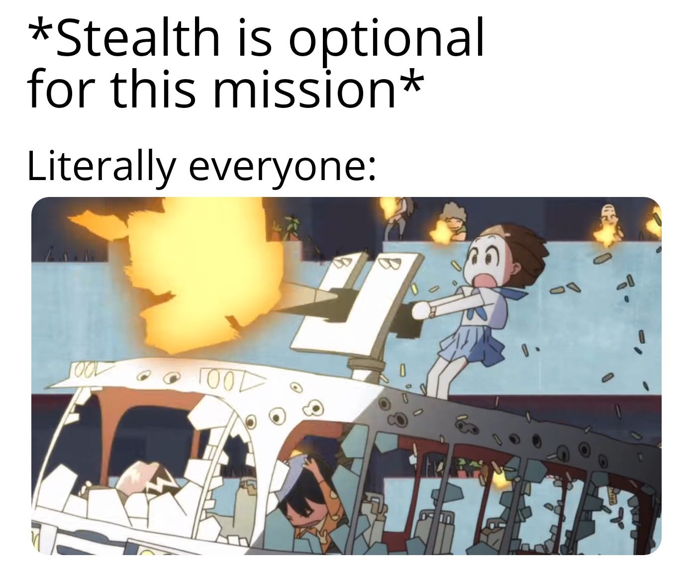 Time to use that C4 I've been saving