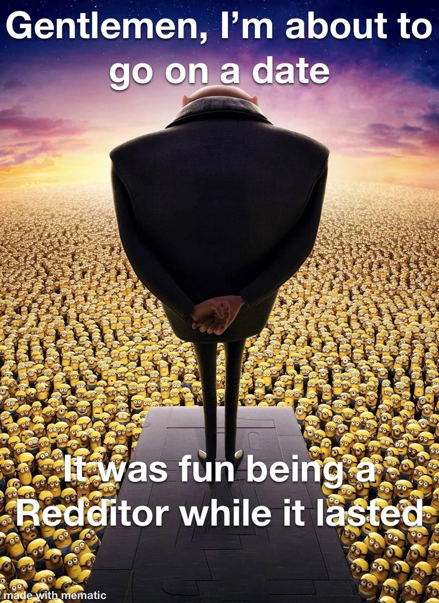 I’m sorry but it’s time for me to leave
