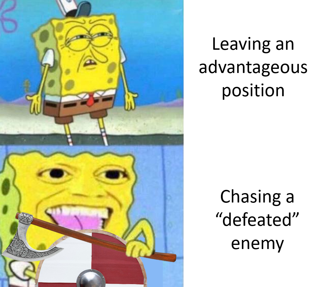 A risky, yet rewarding tactic.