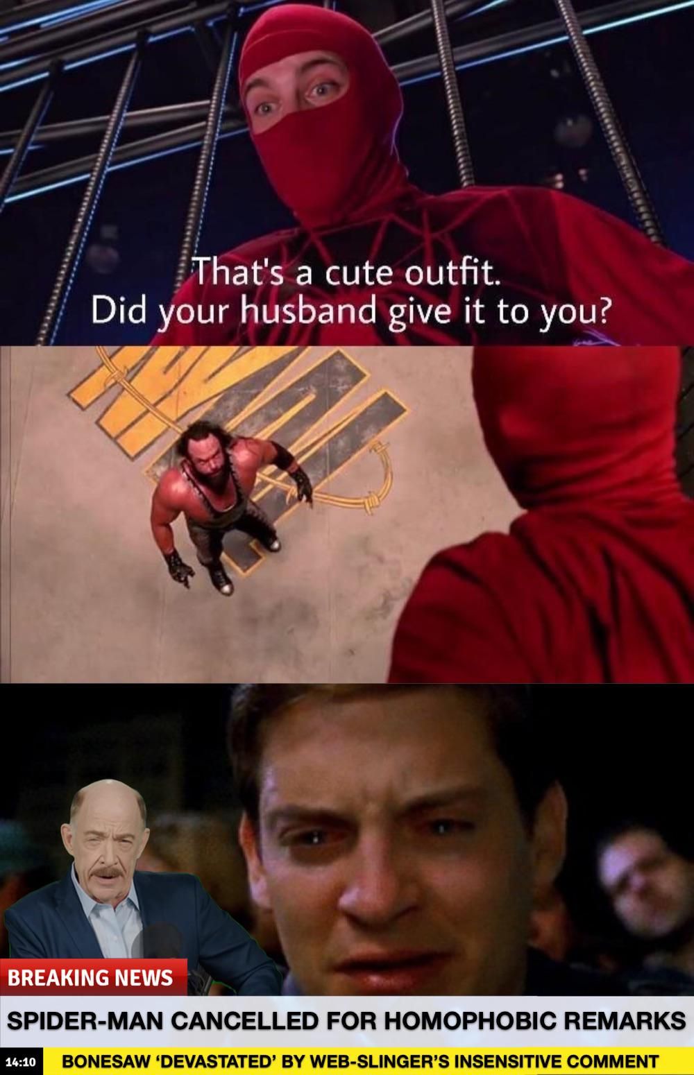 Yo wtf Spider-Man