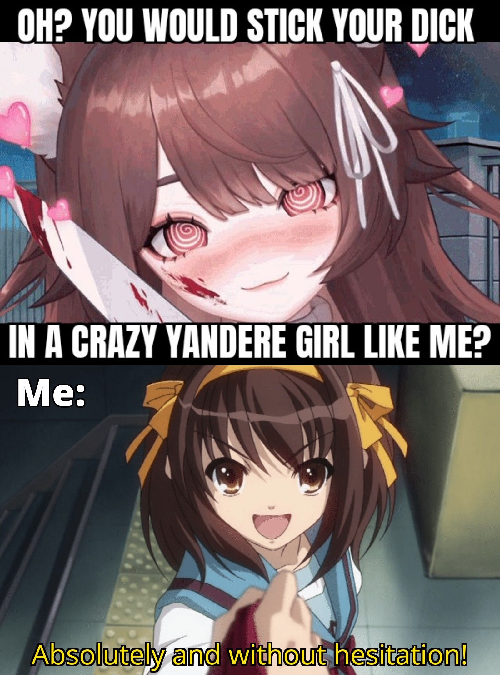 And screw *ALL* the red flags!