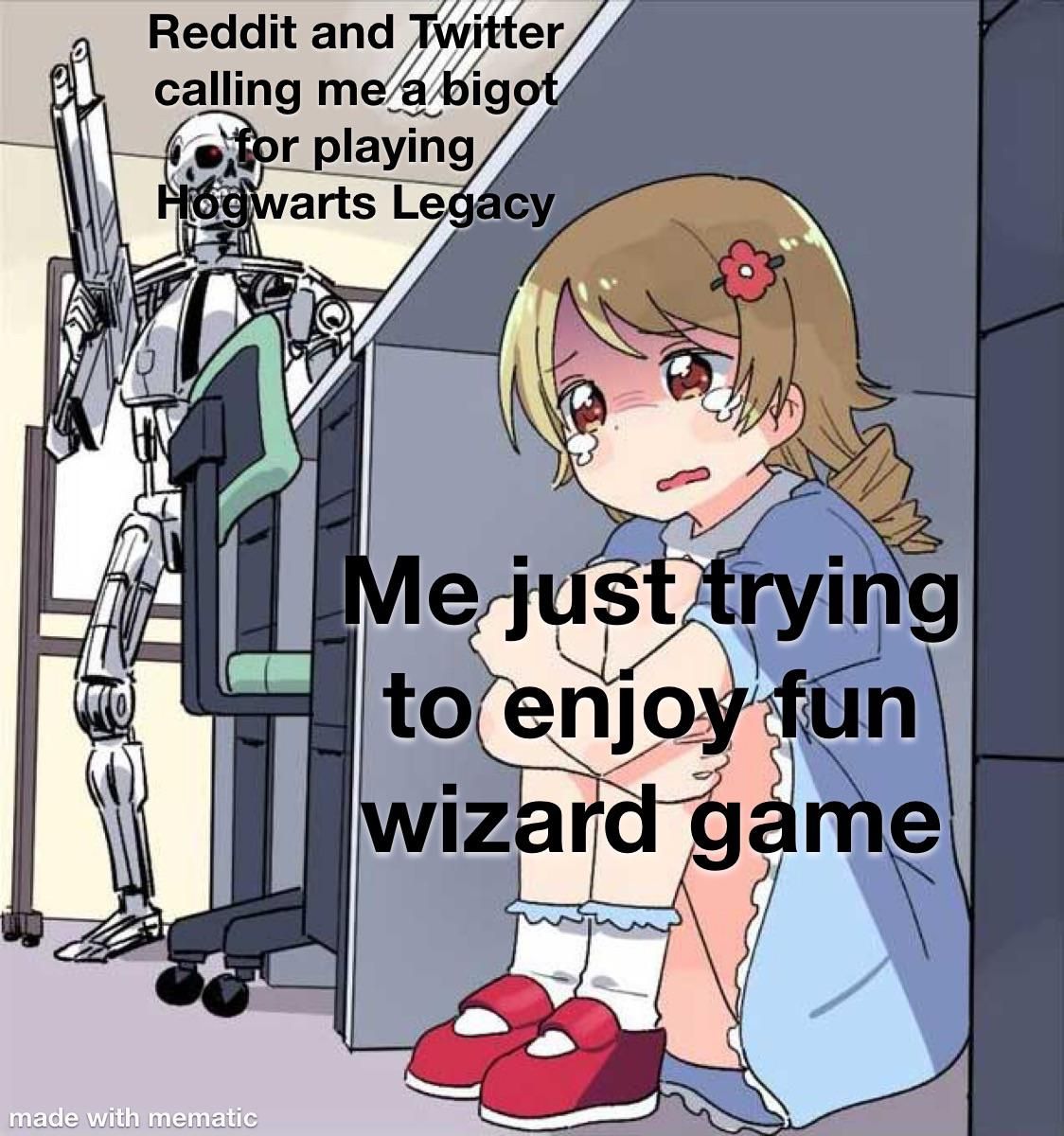 The game is more diverse and inclusive and progressive than the books ffs