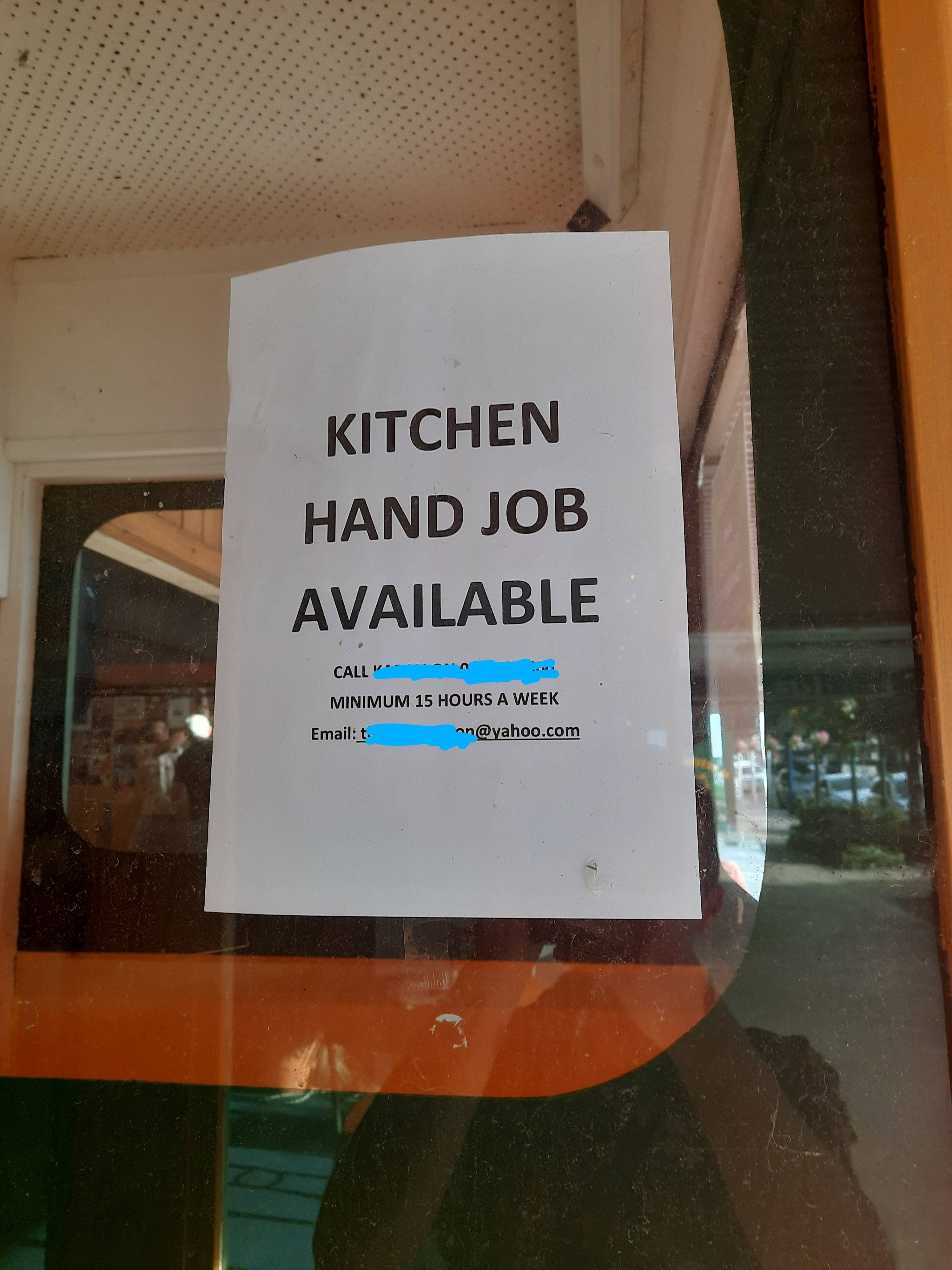 Interesting offer at the local pub
