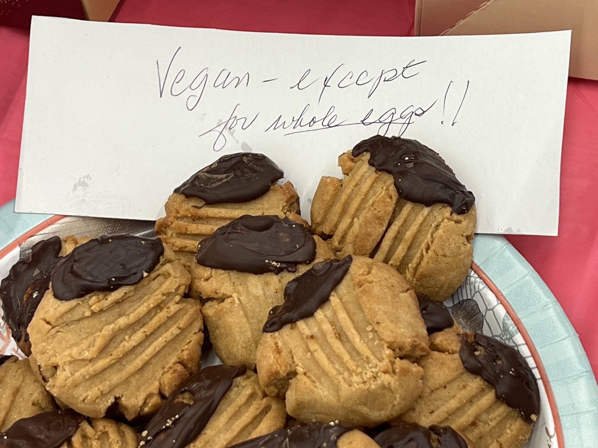 So, not vegan then?