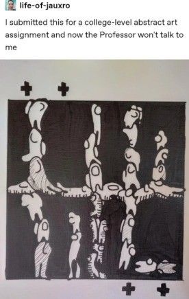 How mind-rending does art have to be before it's acceptable to call up the para-government agencies?