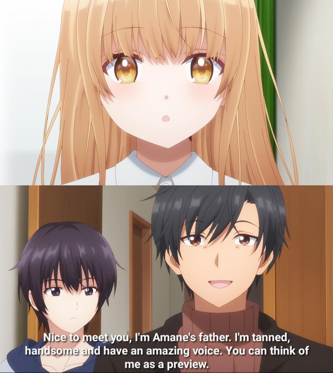 Amane's parents truly are the best wingmen