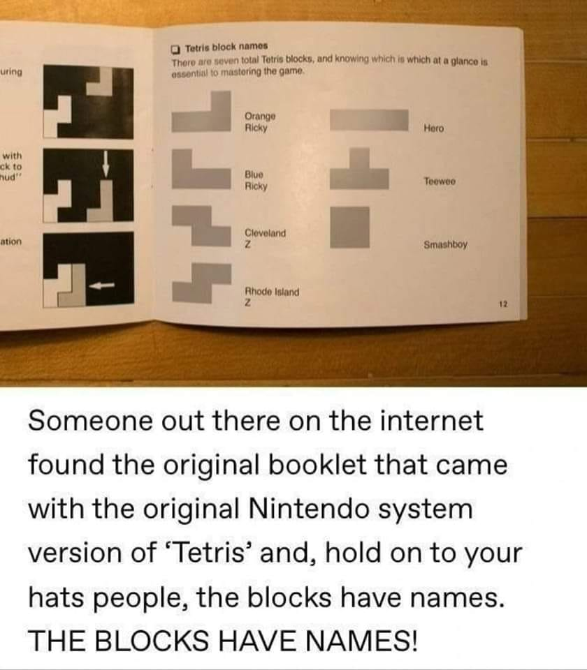 Tetris lore