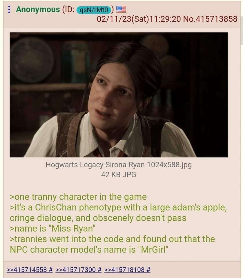 One of the male characters of all time
