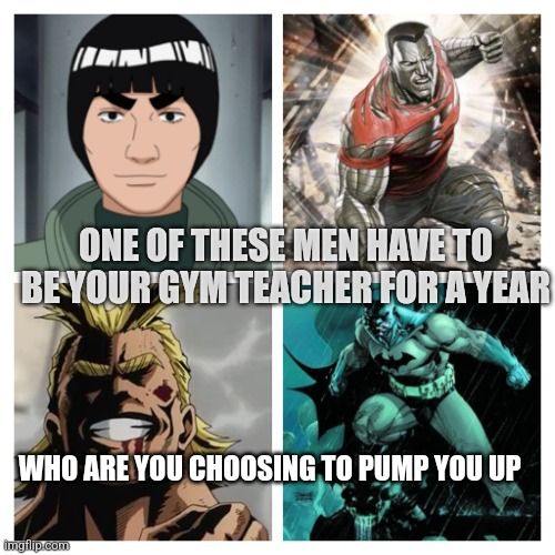 I'm getting jacked regardless