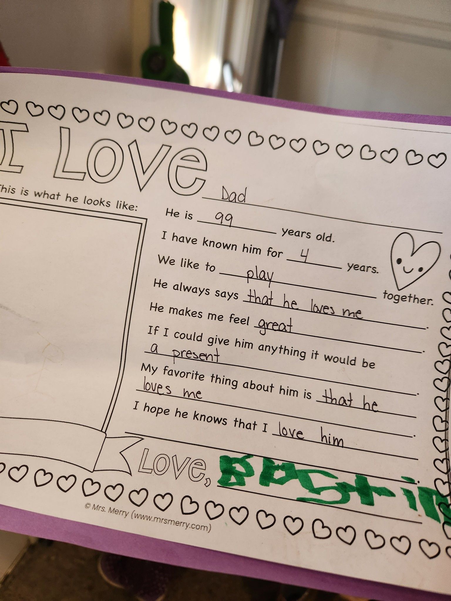 Thanks son... I'm flattered.