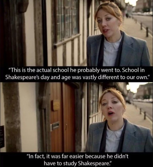 Thou art dum dum