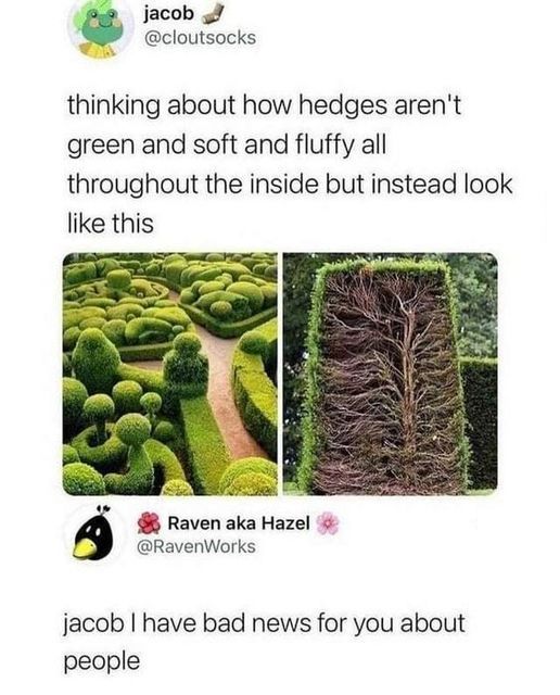 People are soft and fluffy on the inside tho