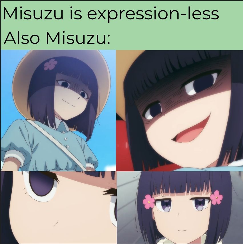 No wonder she is the best girl.