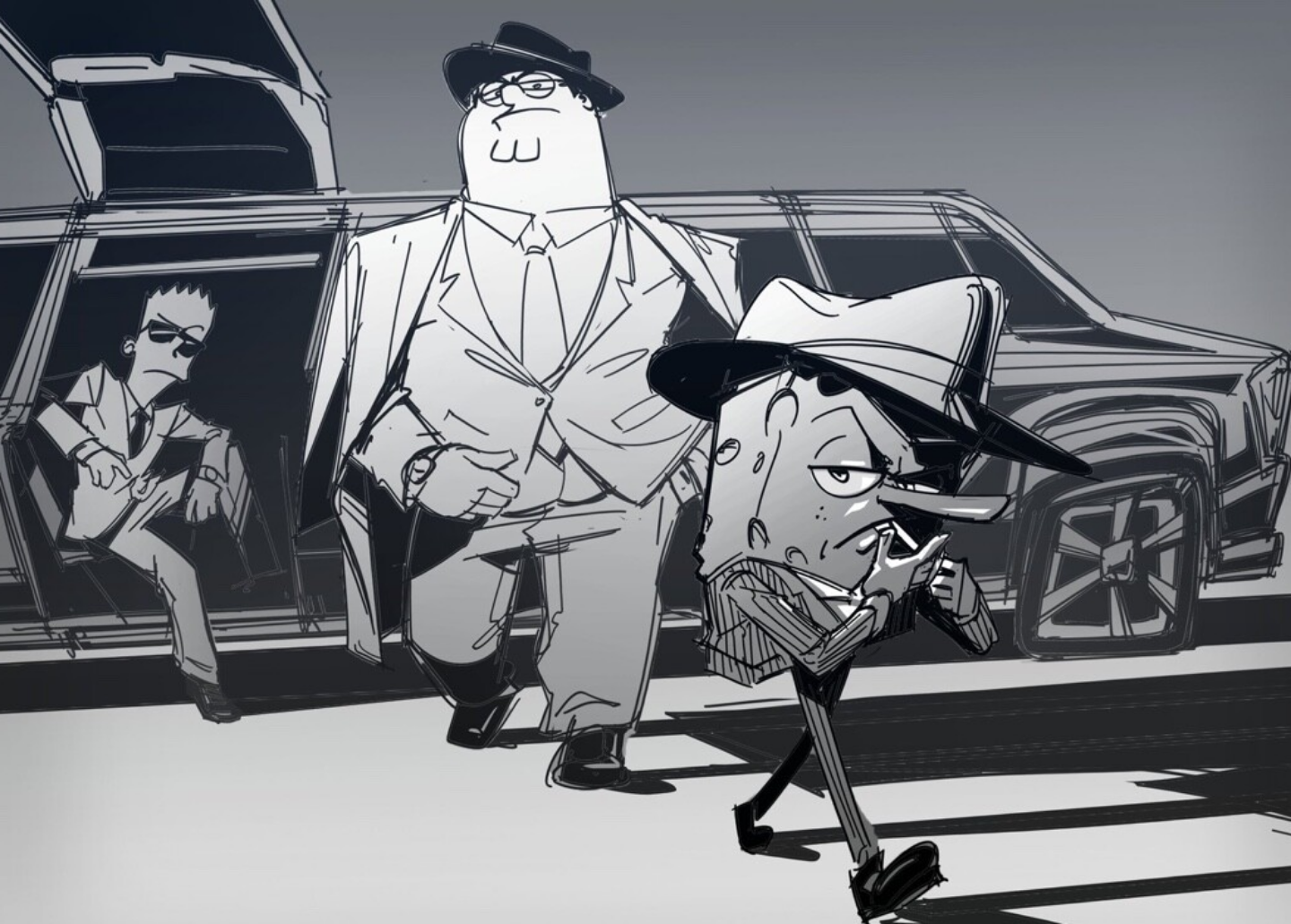 Three of the five Italian American Mob bosses