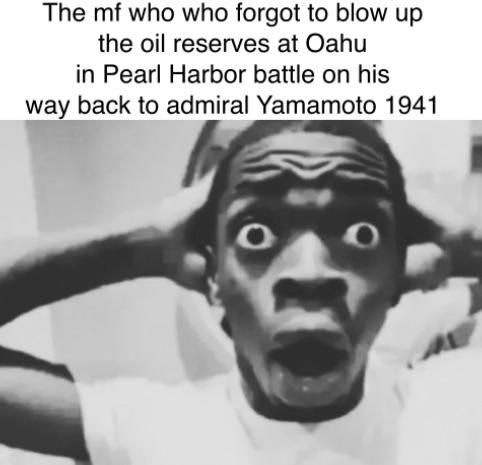 They would’ve crippled the navy for a year at least thankfully they didn’t