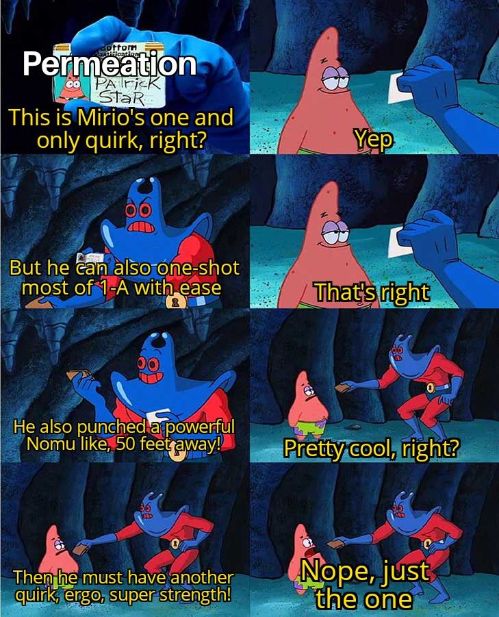 No normal person is that strong