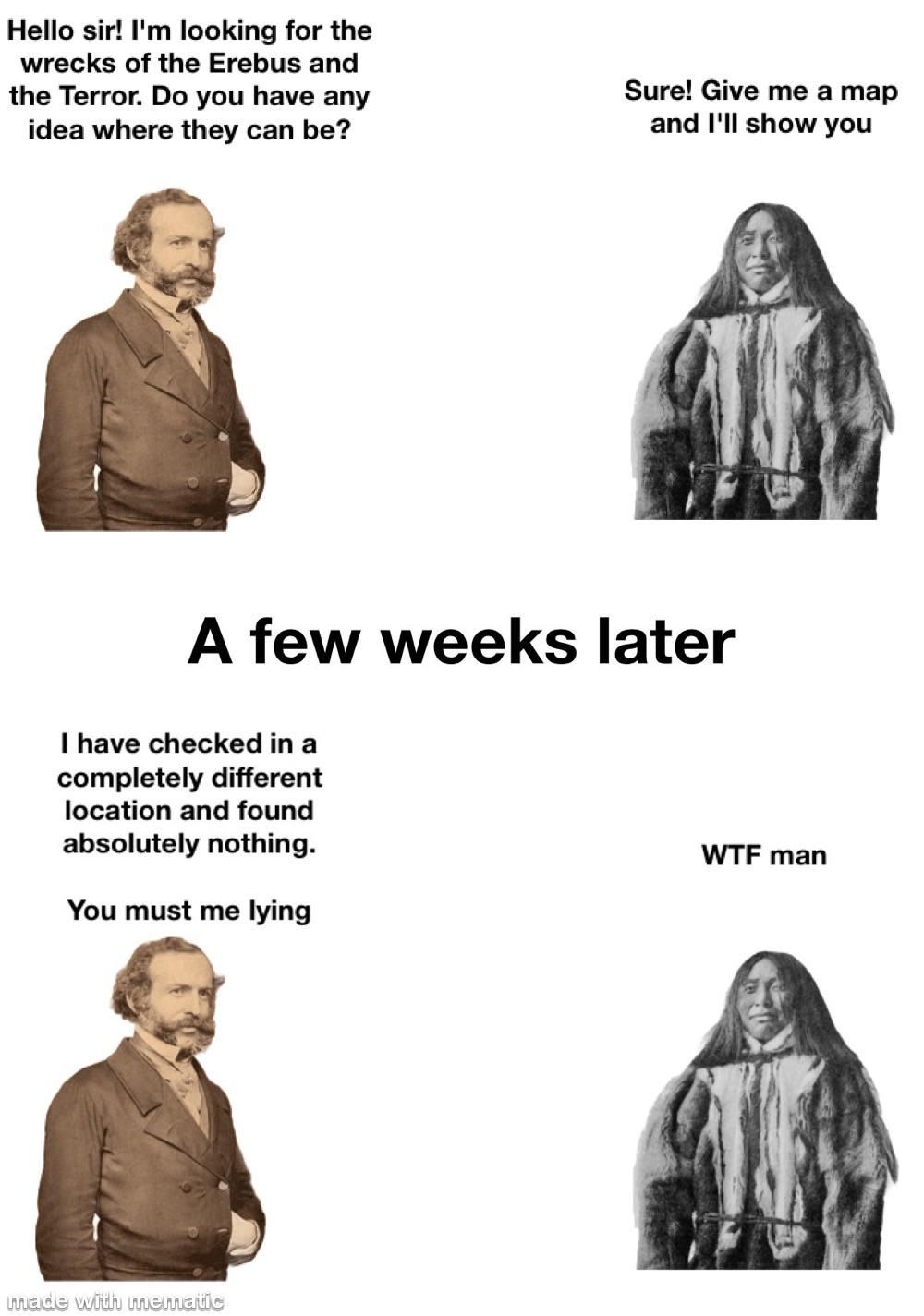 And he wasn't even lying