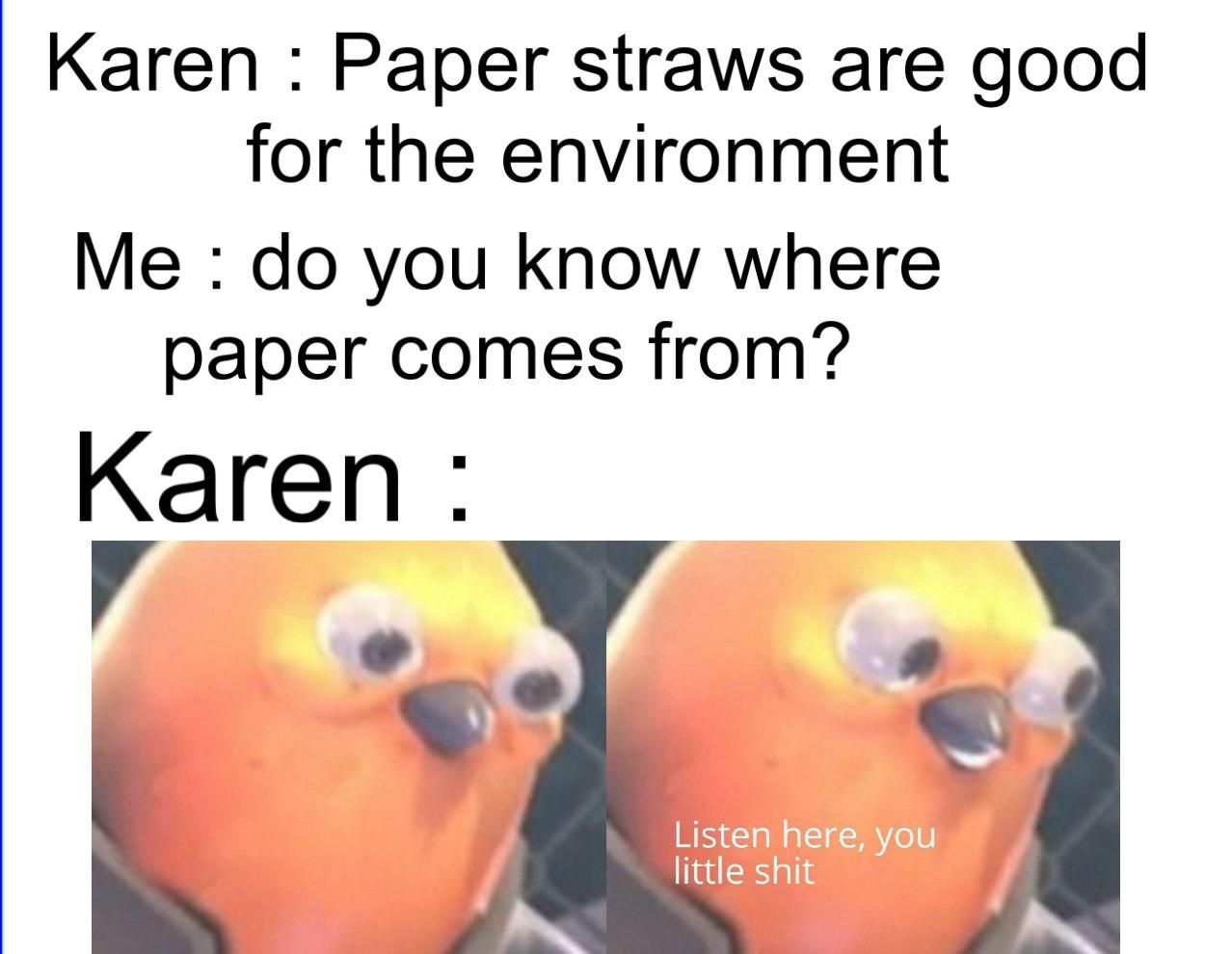 Happened to me today. She was NOT happy