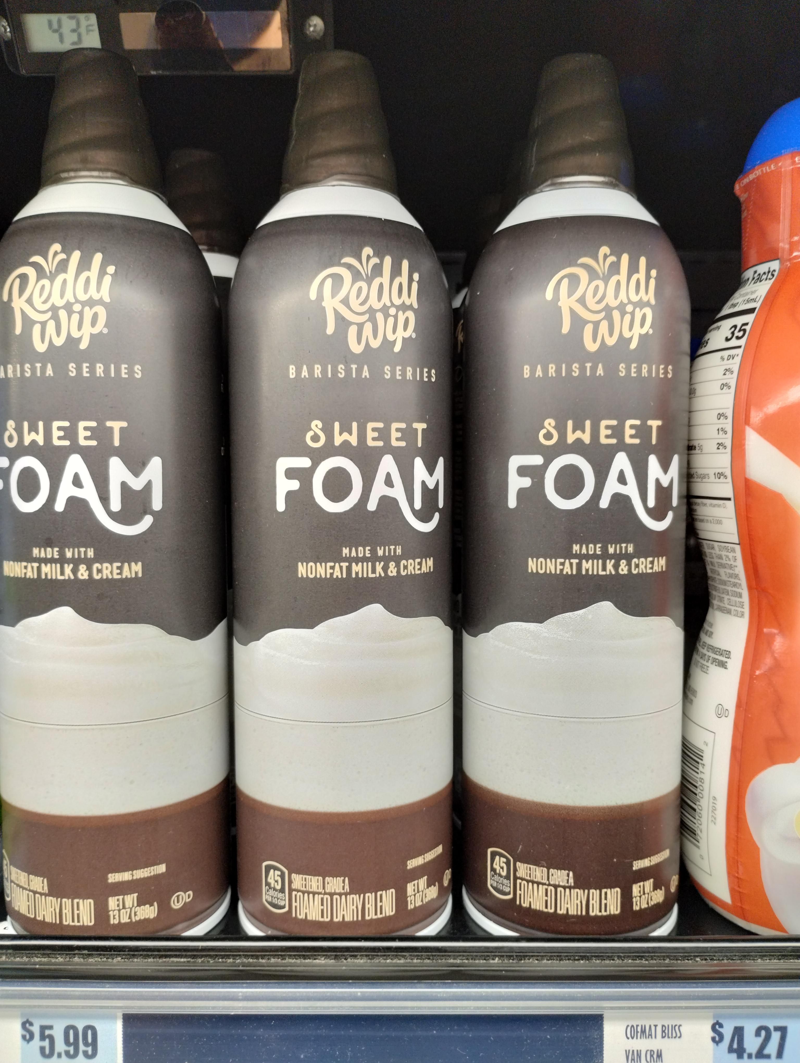 "We took the cream out of the milk then added it back for your convenience"