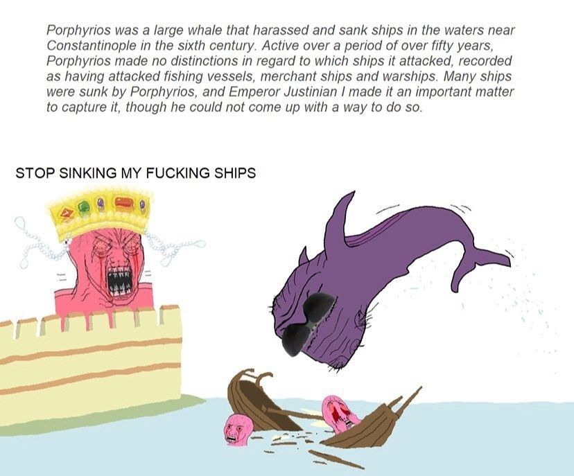 Porphyrios the sigma whale