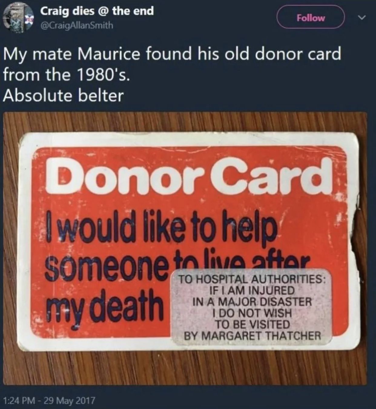 “Don’t let that devil come near me”