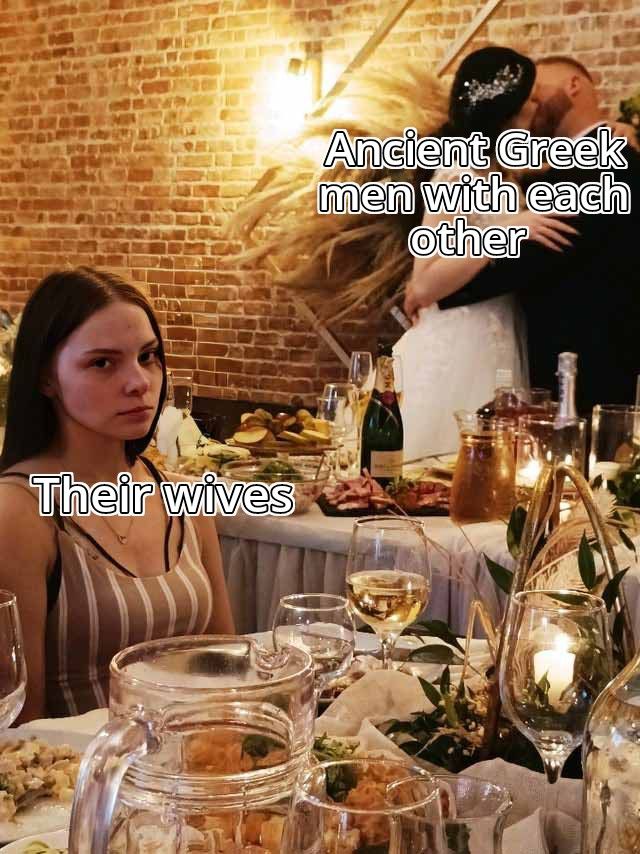 Men had priorities