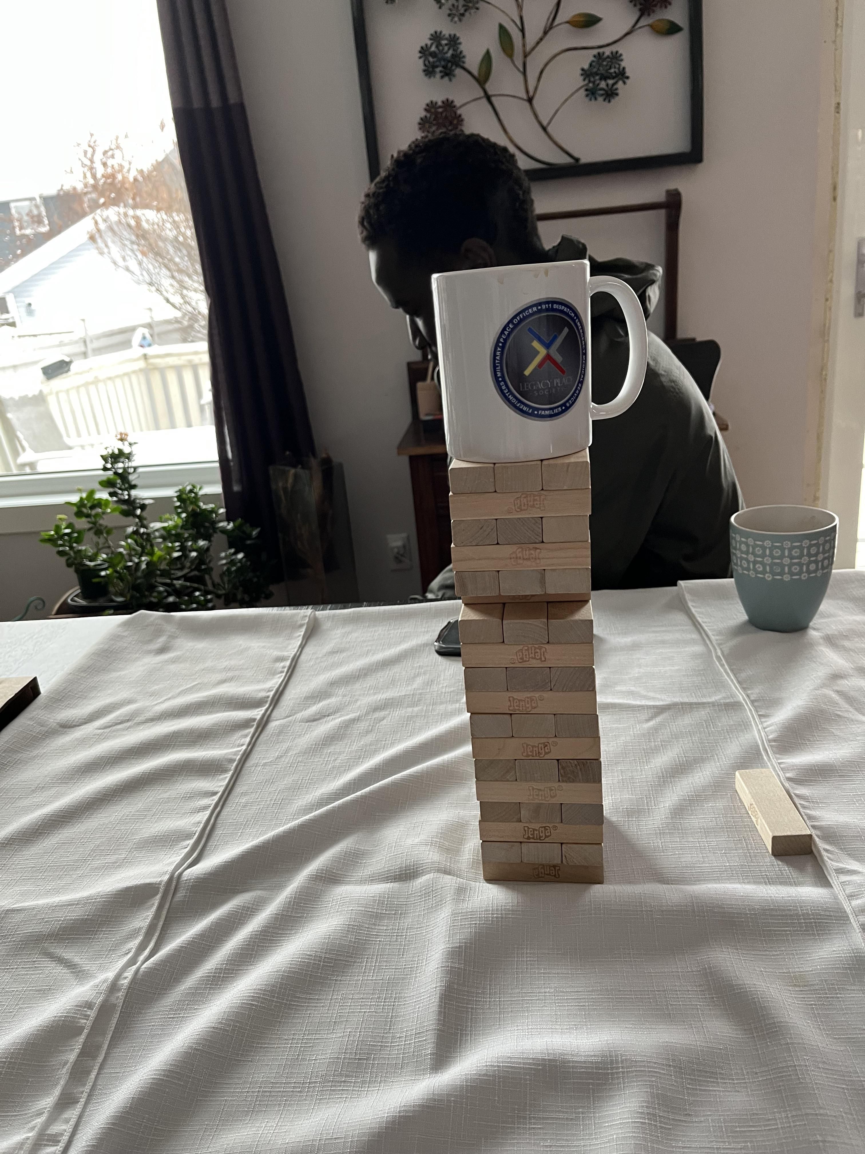 We call it, risky jenga