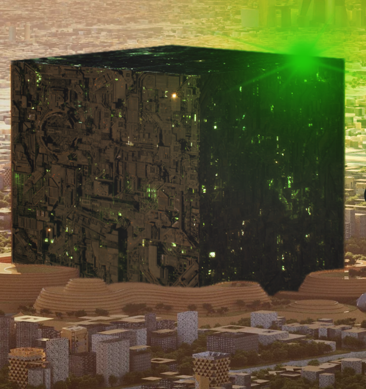 New renders of Saudia Arabia's giant cube skyscraper