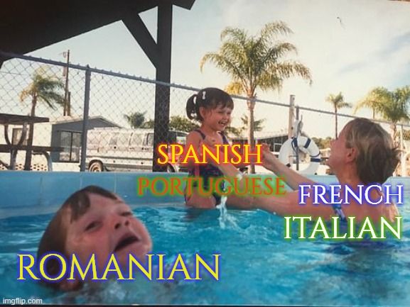 The state of Romance languages throughout the world, in terms of international respect
