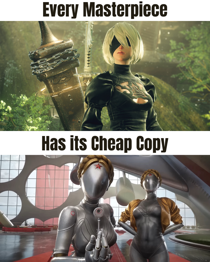Anime Robot Waifu vs. Commie Robot Waifu