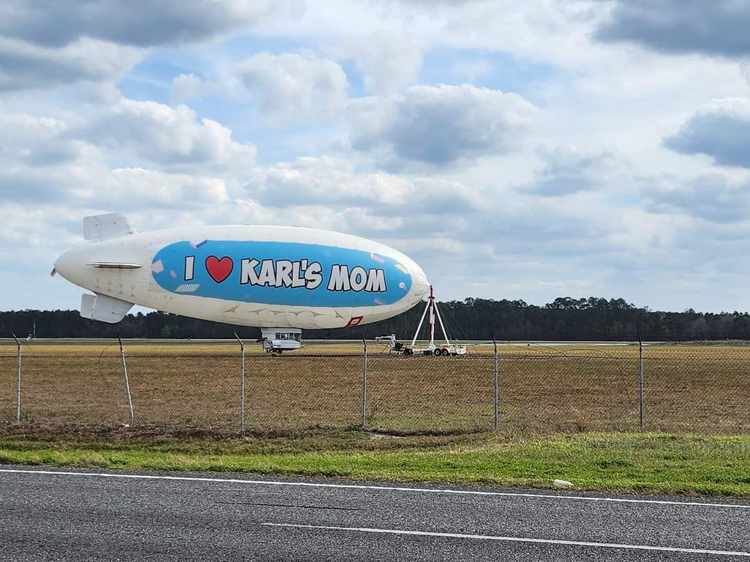 Parked at the Airport right next to my house!