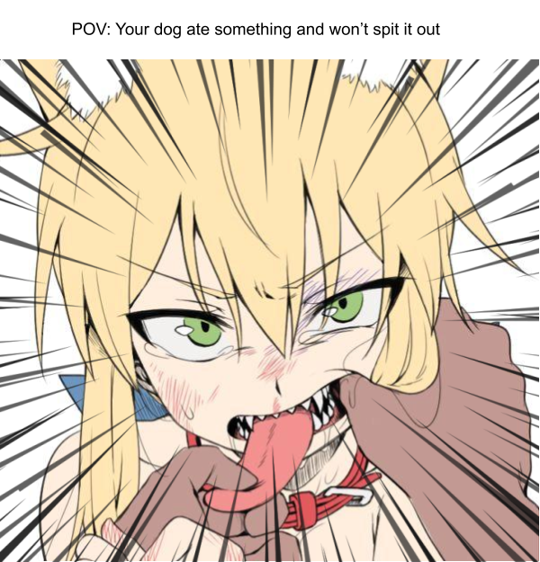 When Your Dog Eats Something
