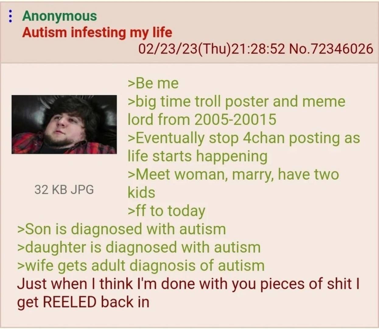 Please be gentle, your autistic