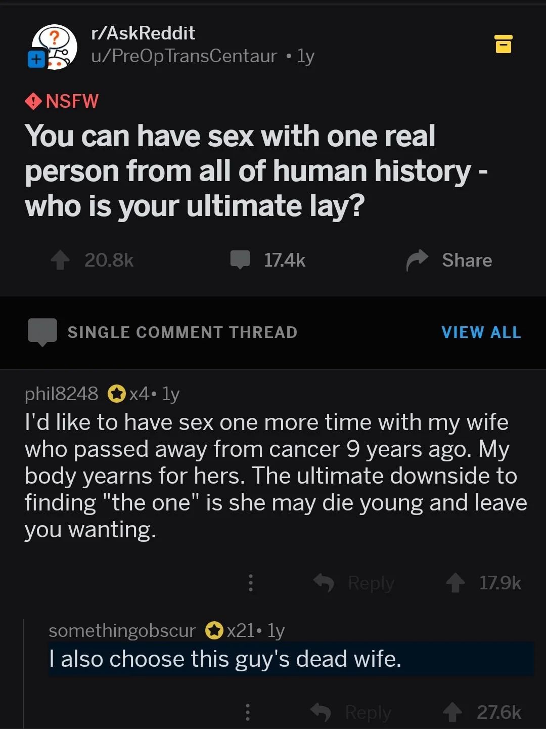 I would like to have sex with tom89s wife