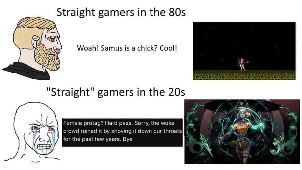 Whoa! Samus is a chick? Cool!