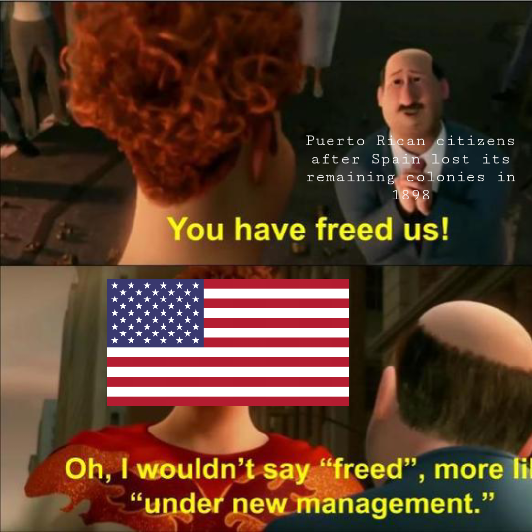 Weren't even independent for 2 weeks
