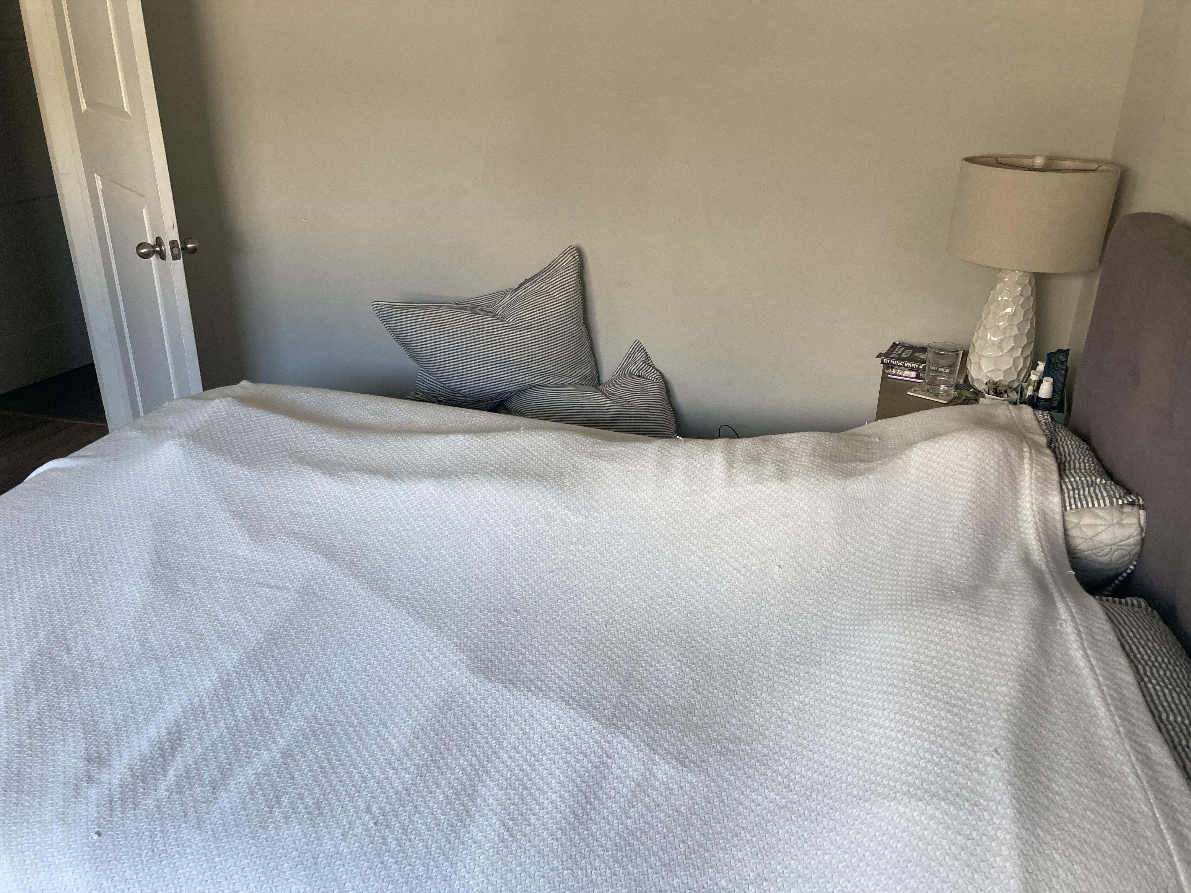 My wife…sleeps like this…?