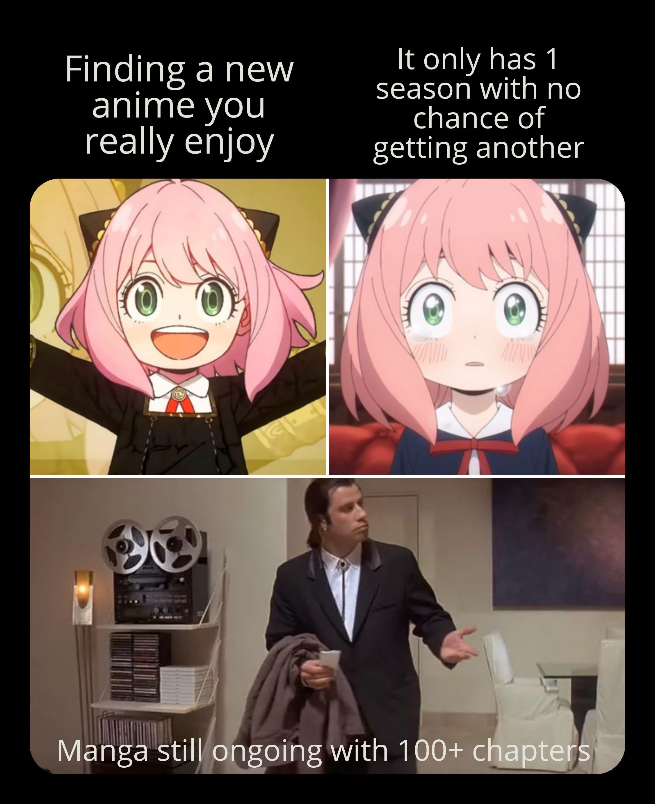 Everyone ignores the manga