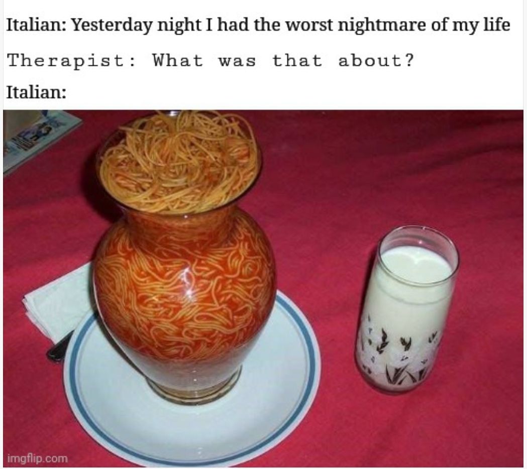 buongiorno, spaghetti mafia OG