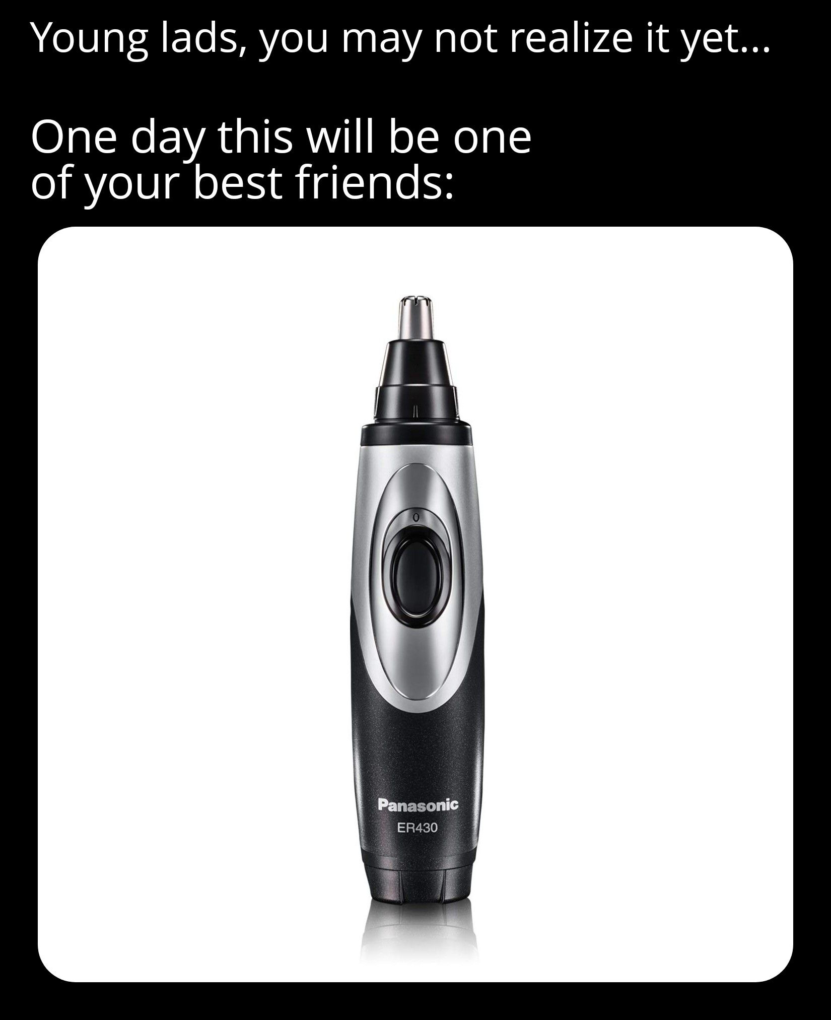 If you nose you nose....
