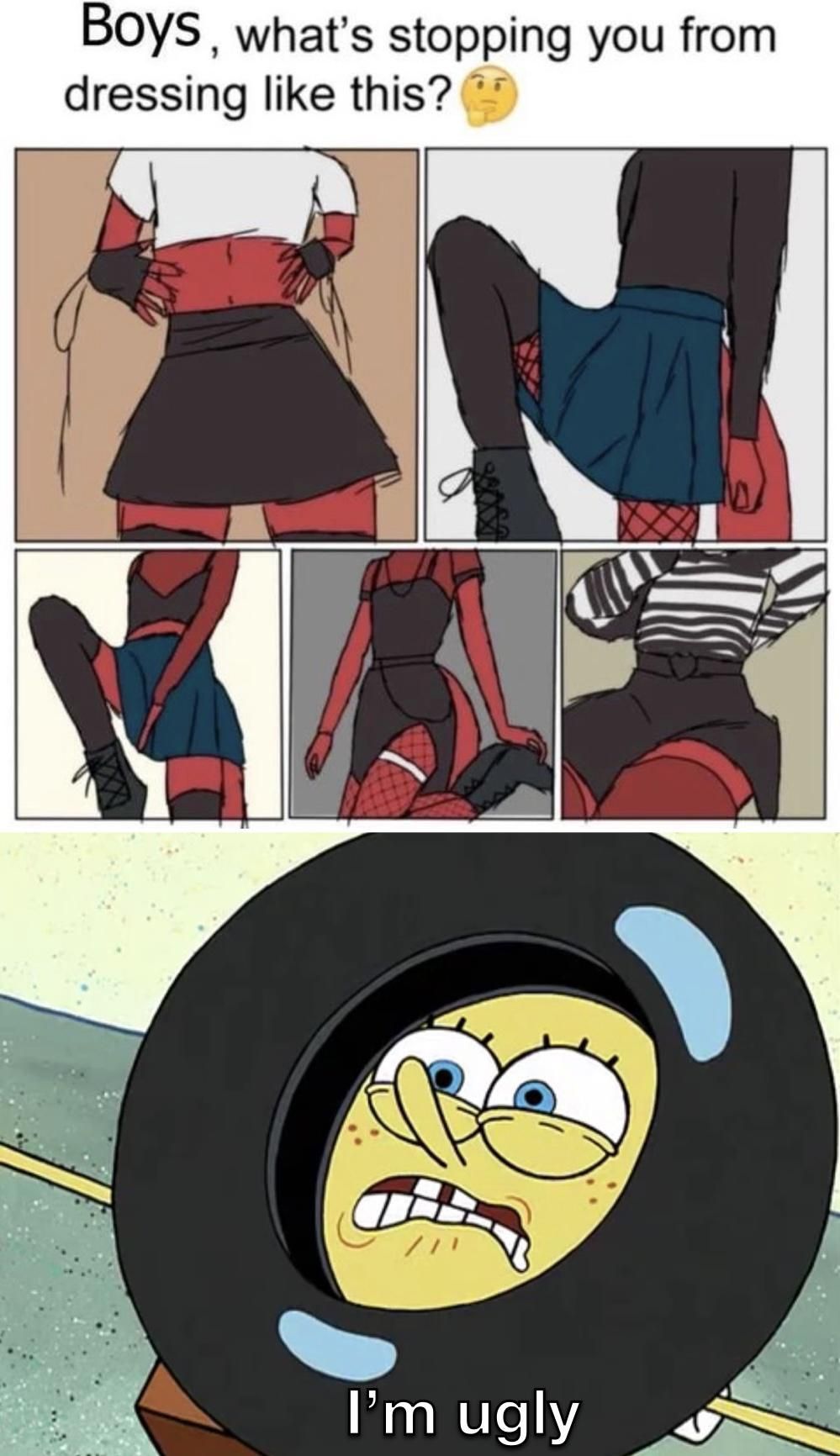 Never wearing it