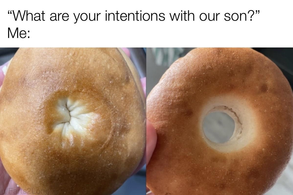 It’s a bagel.