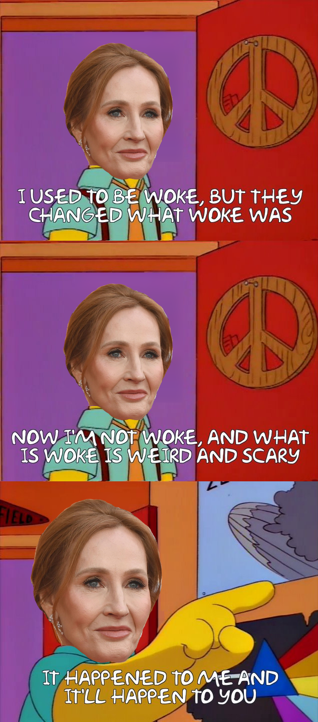 JK Rowling even had the audacity to depict government surveillance as a bad thing