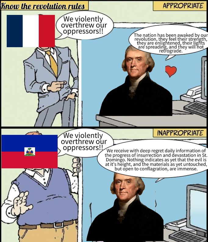 TJ was a wonderfully hypocritical man