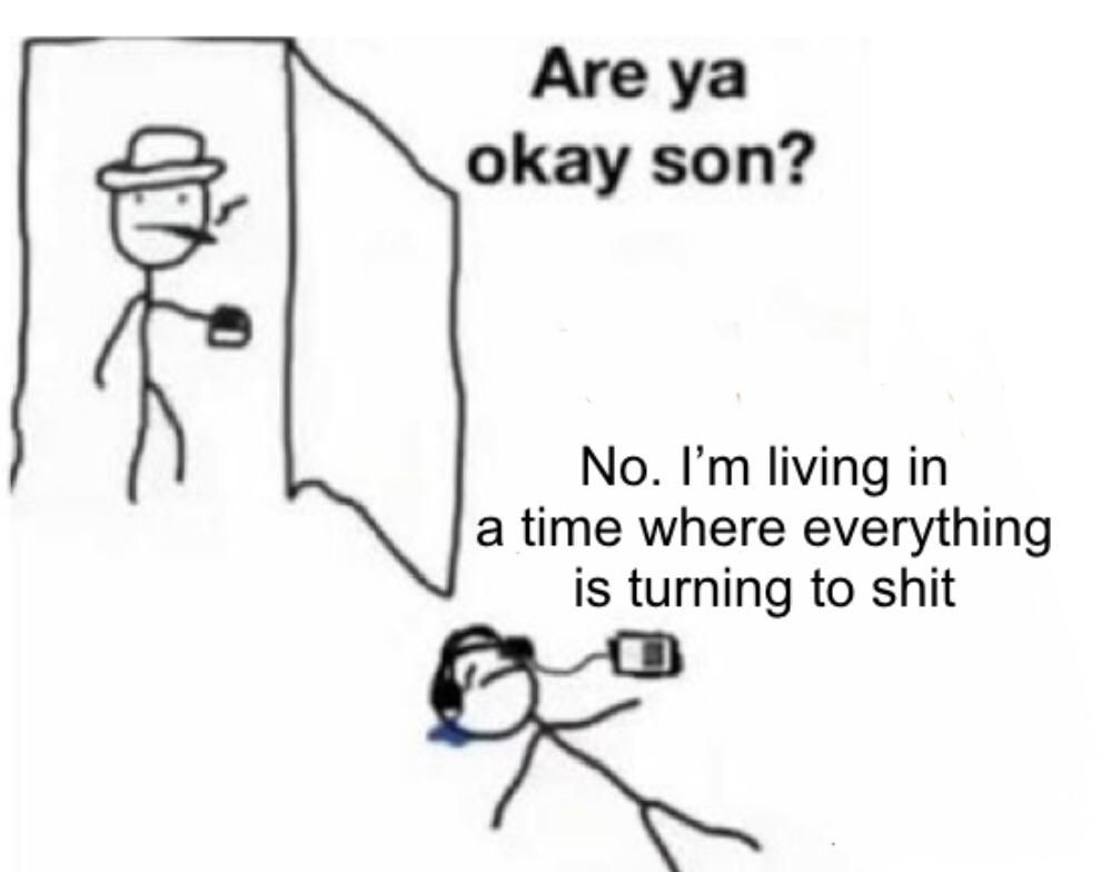 I can’t think of one thing that doesn’t suck now