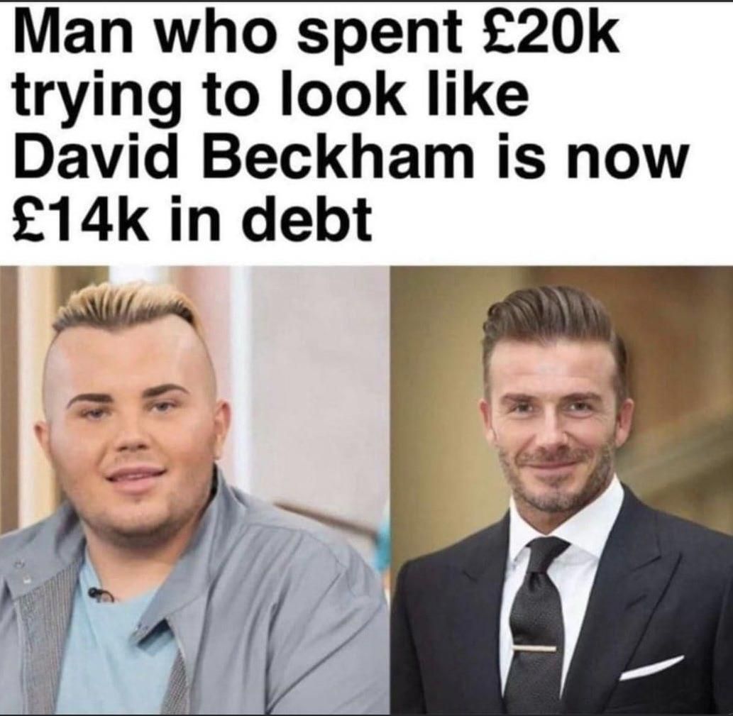 That 20k was just for the haircut.