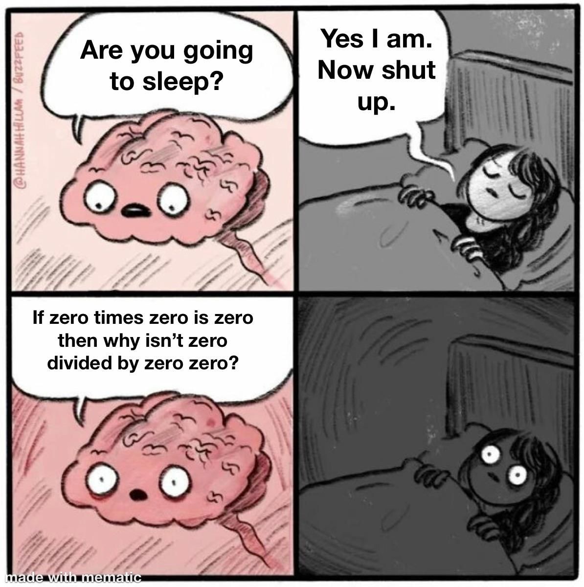 This kind of question lingers in my mind and inhibits all my thought process