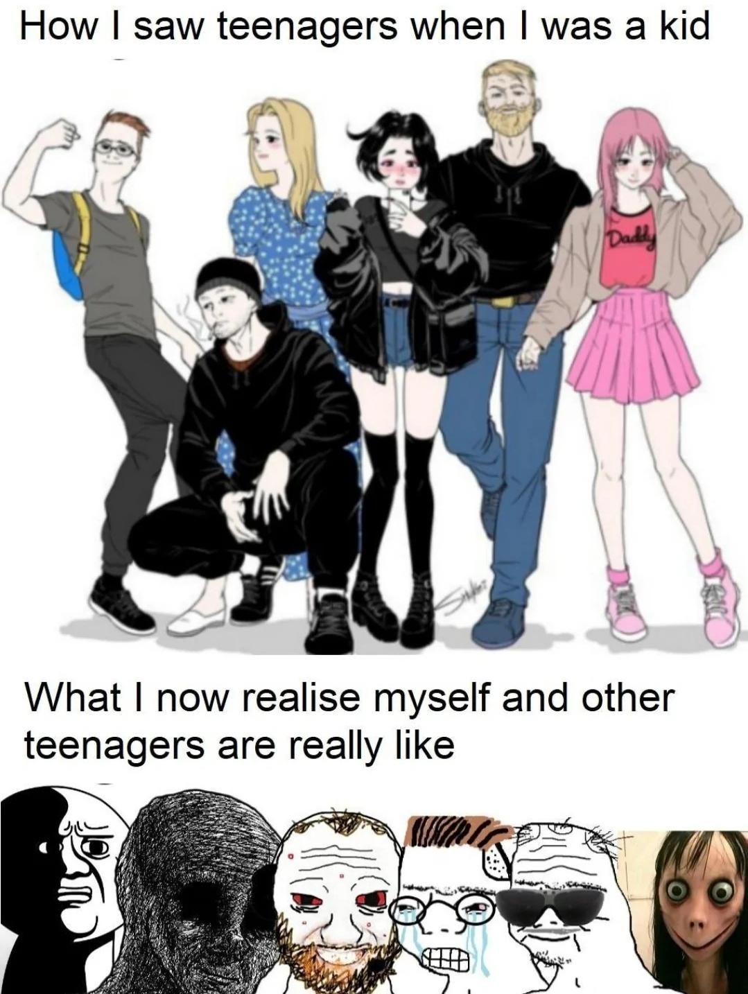 is too real